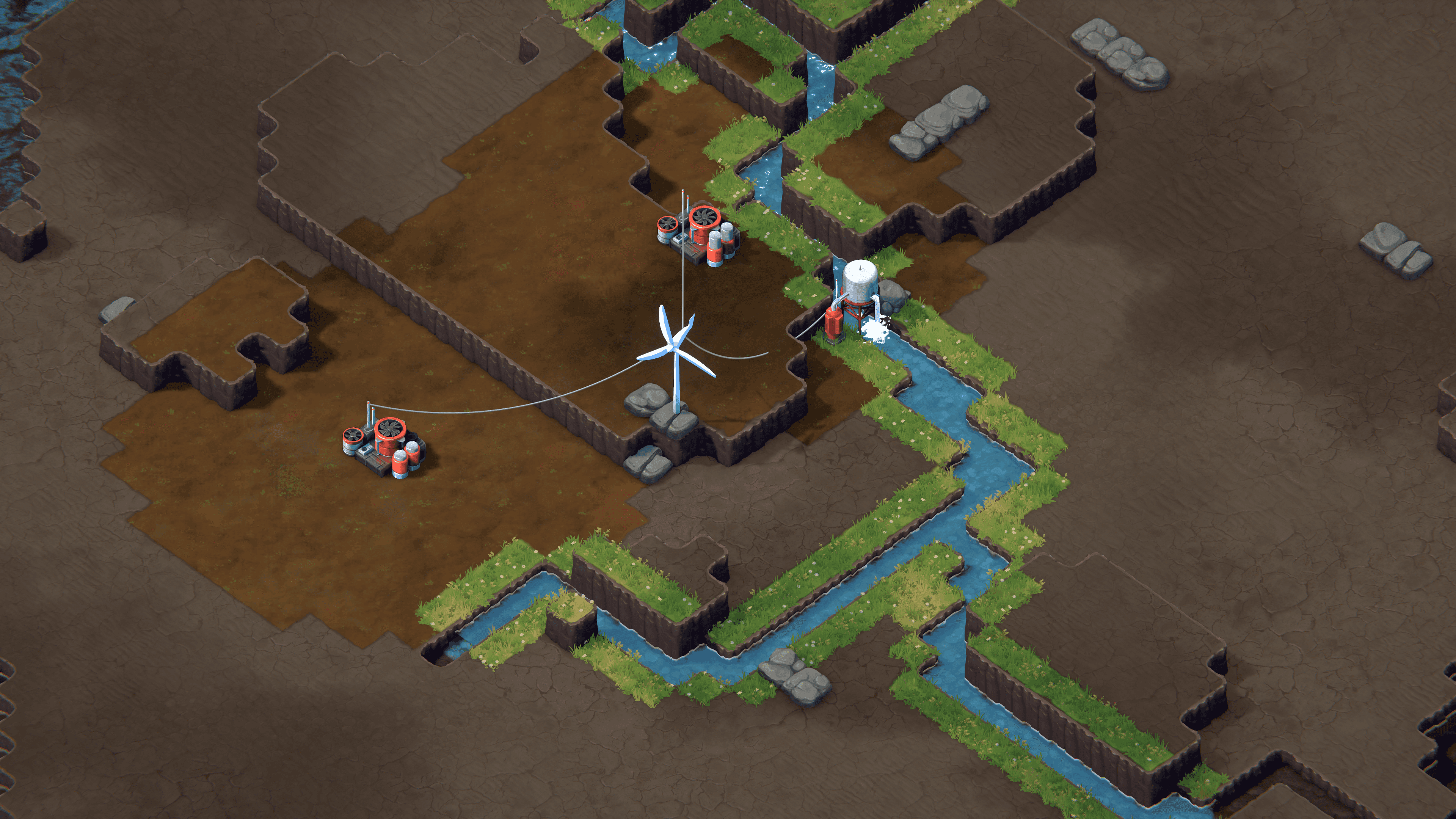 Terra Nil Early Game