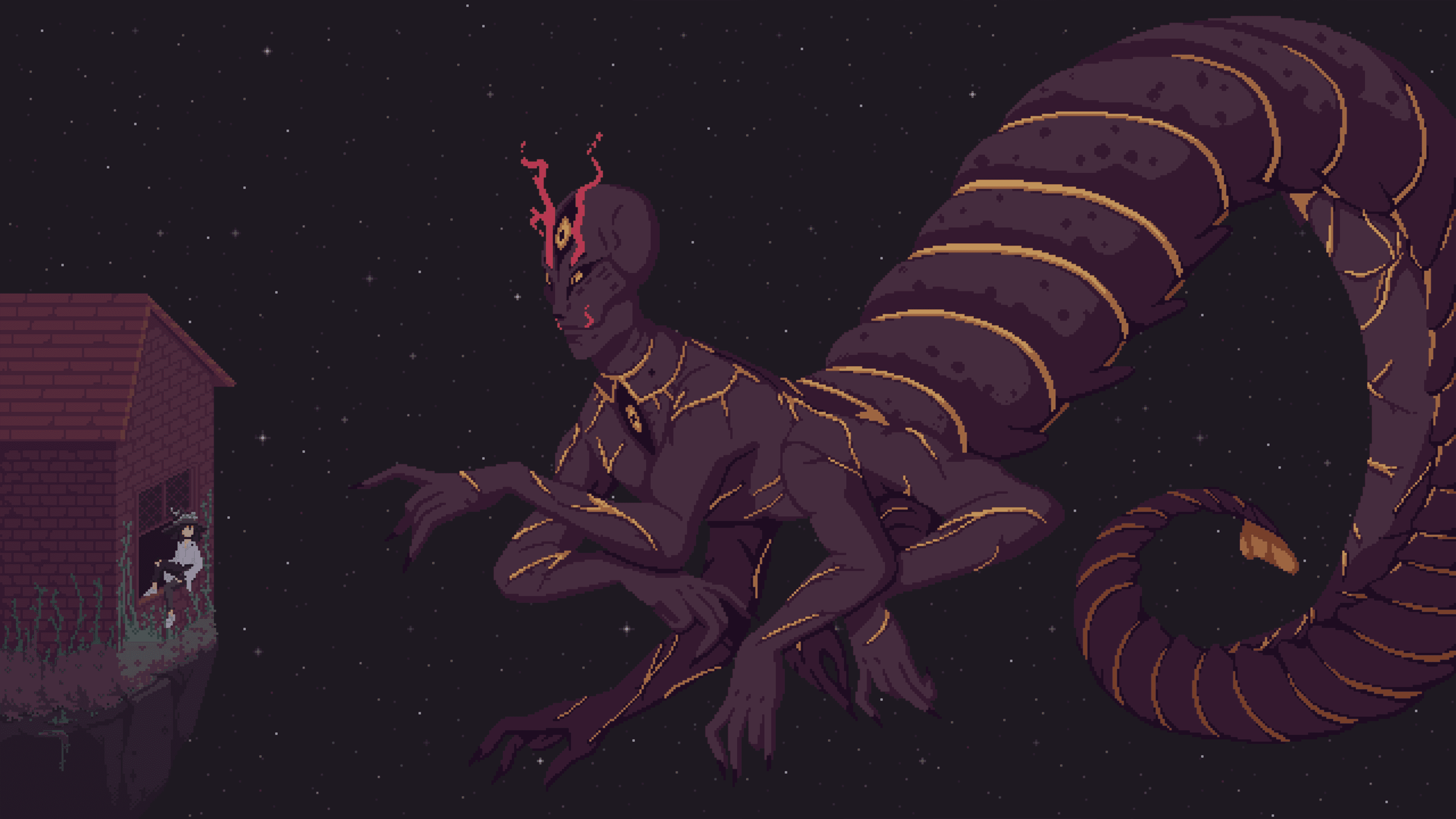 Cosmic Wheel Sisterhood - Abramar pointing at Fortuna