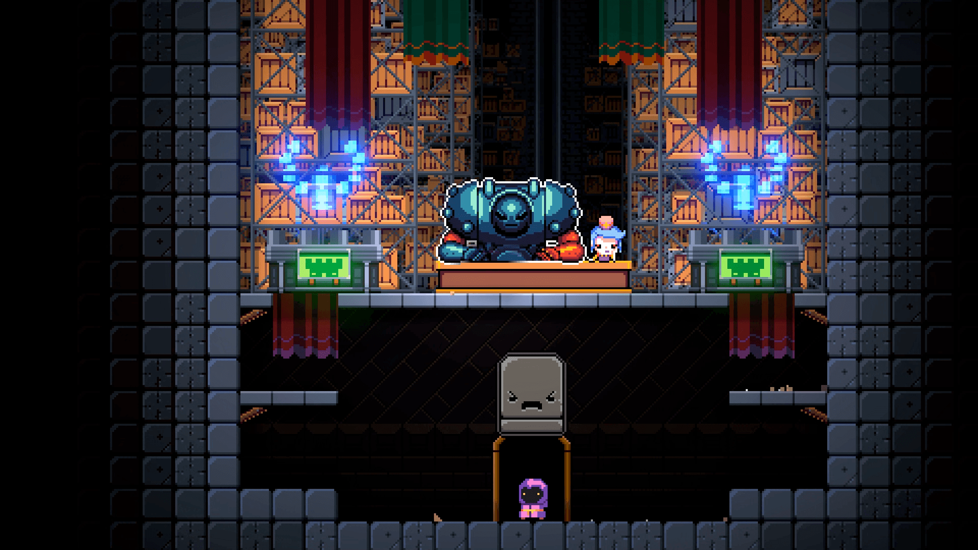 Exit the Gungeon - In the shop