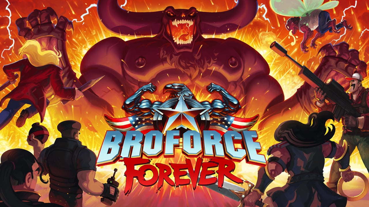 Broforce - Key art