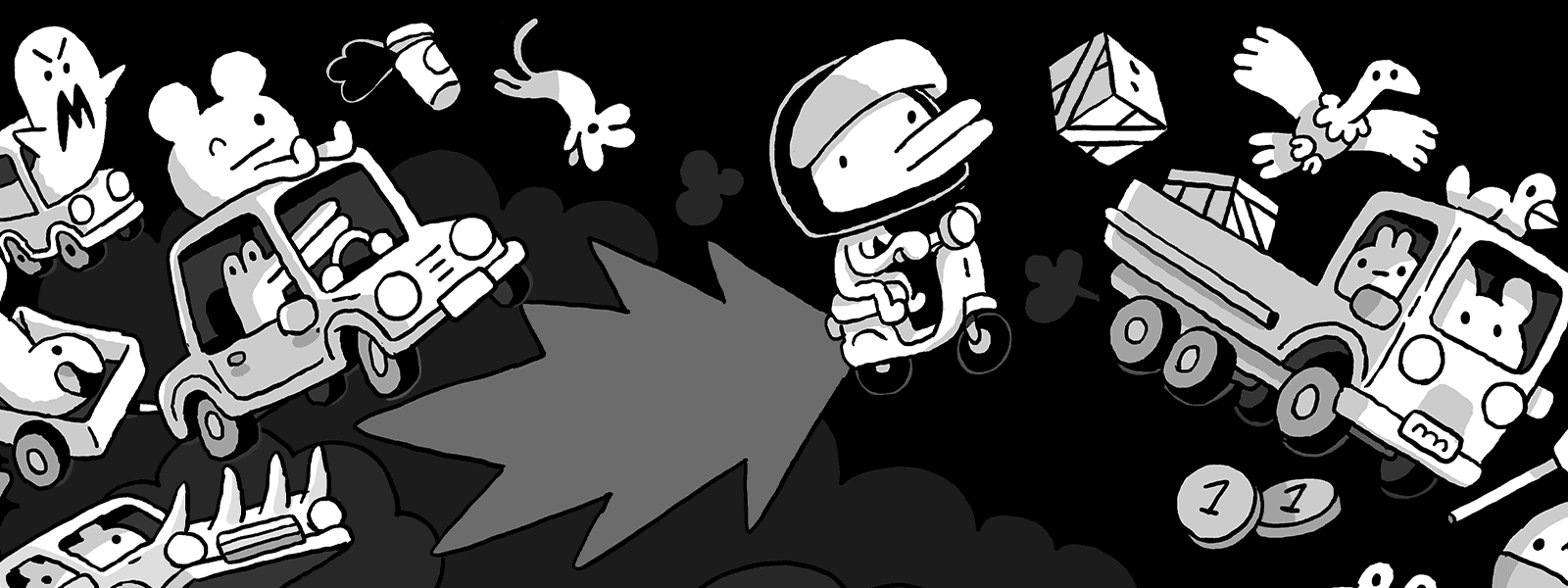 Minit Fun Racer - Key Art