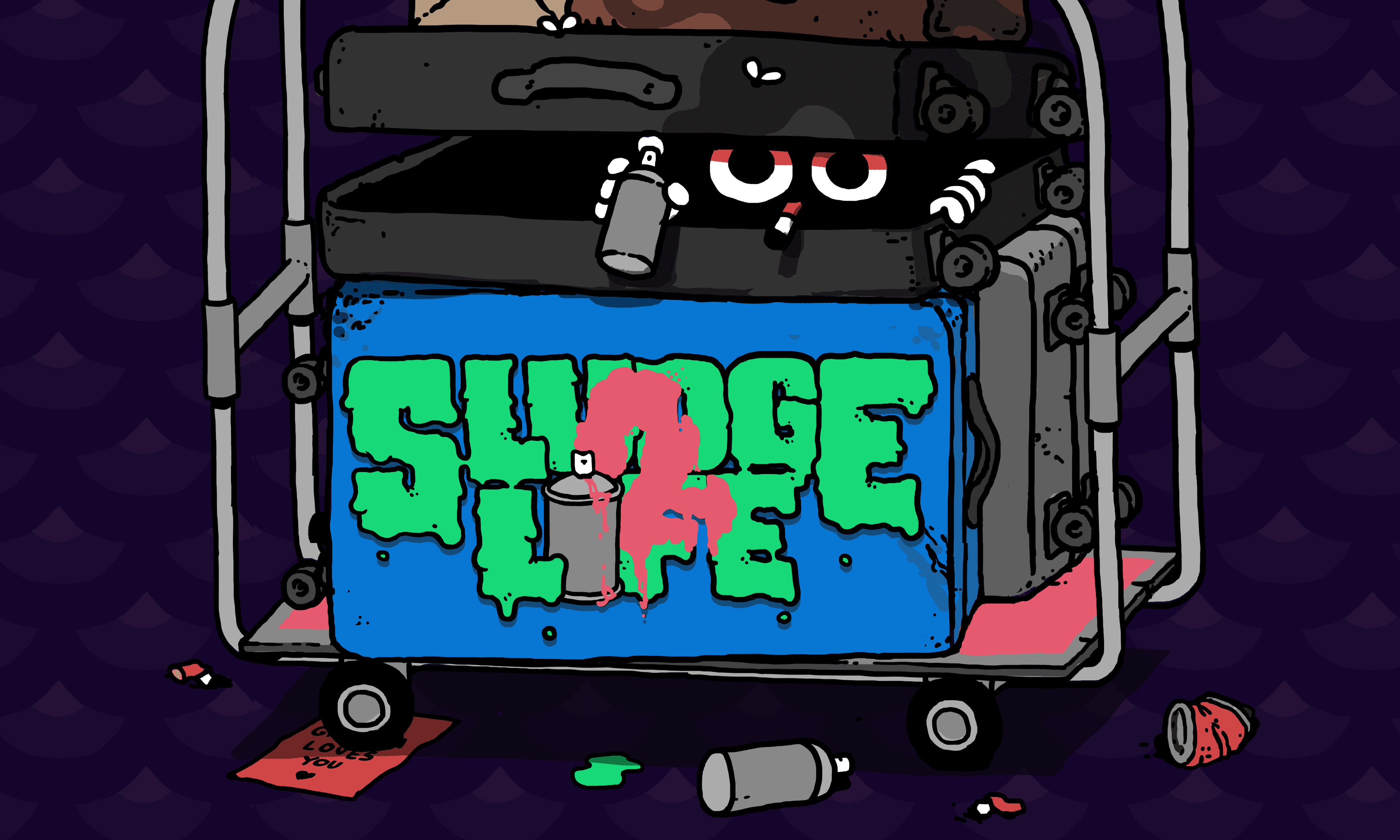 Sludge Life 2 - Key Art