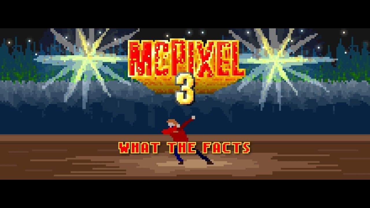 McPixel 3 Coming out Nov 14