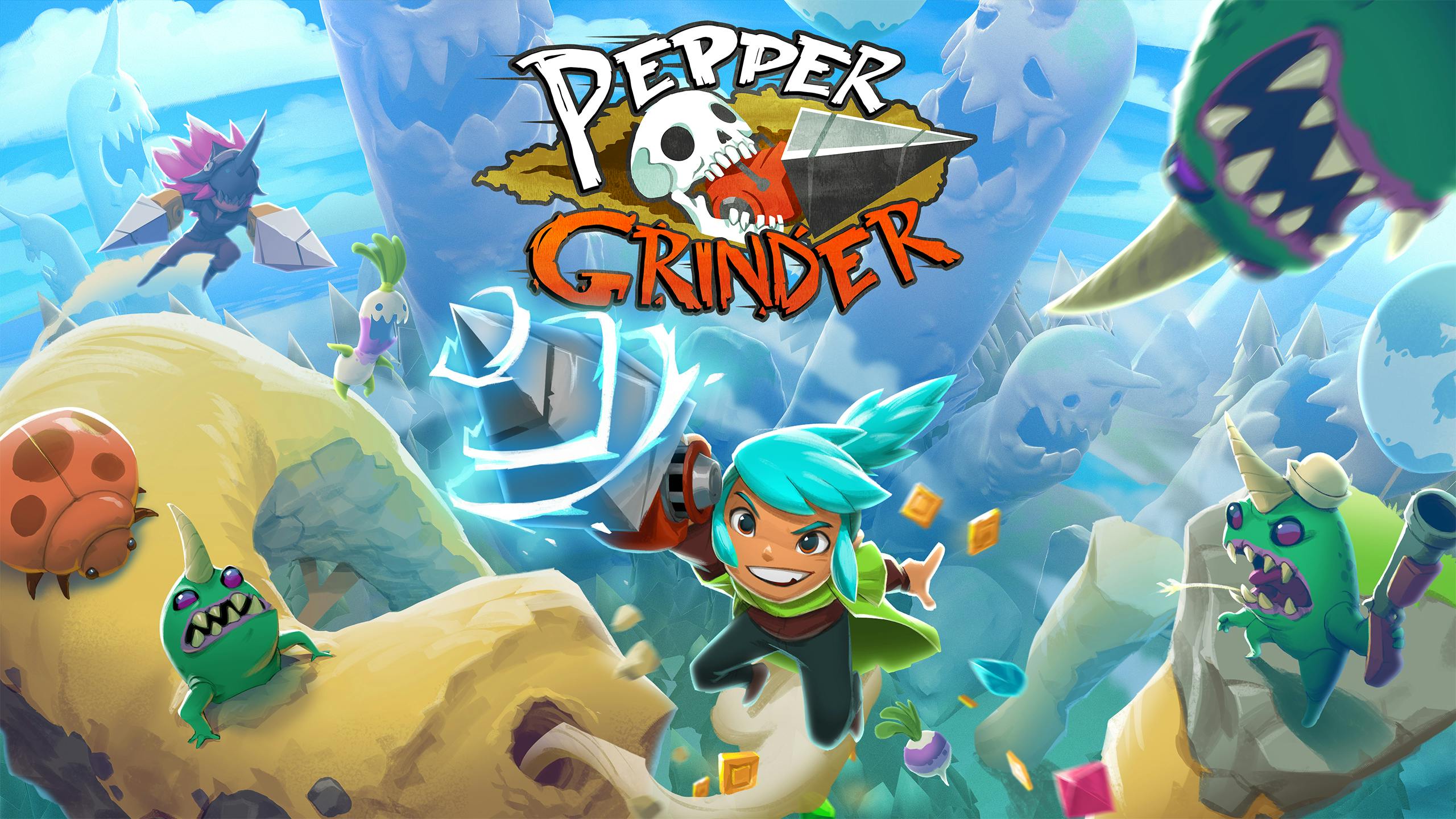 Pepper Grinder Key Art with Logo